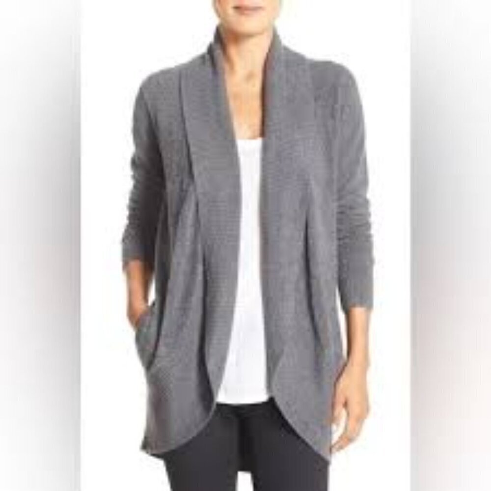 ✅ Barefoot Dreams Bamboo Long Sleeve CozyChic Lite Circle Lounge Cardigan XS/S